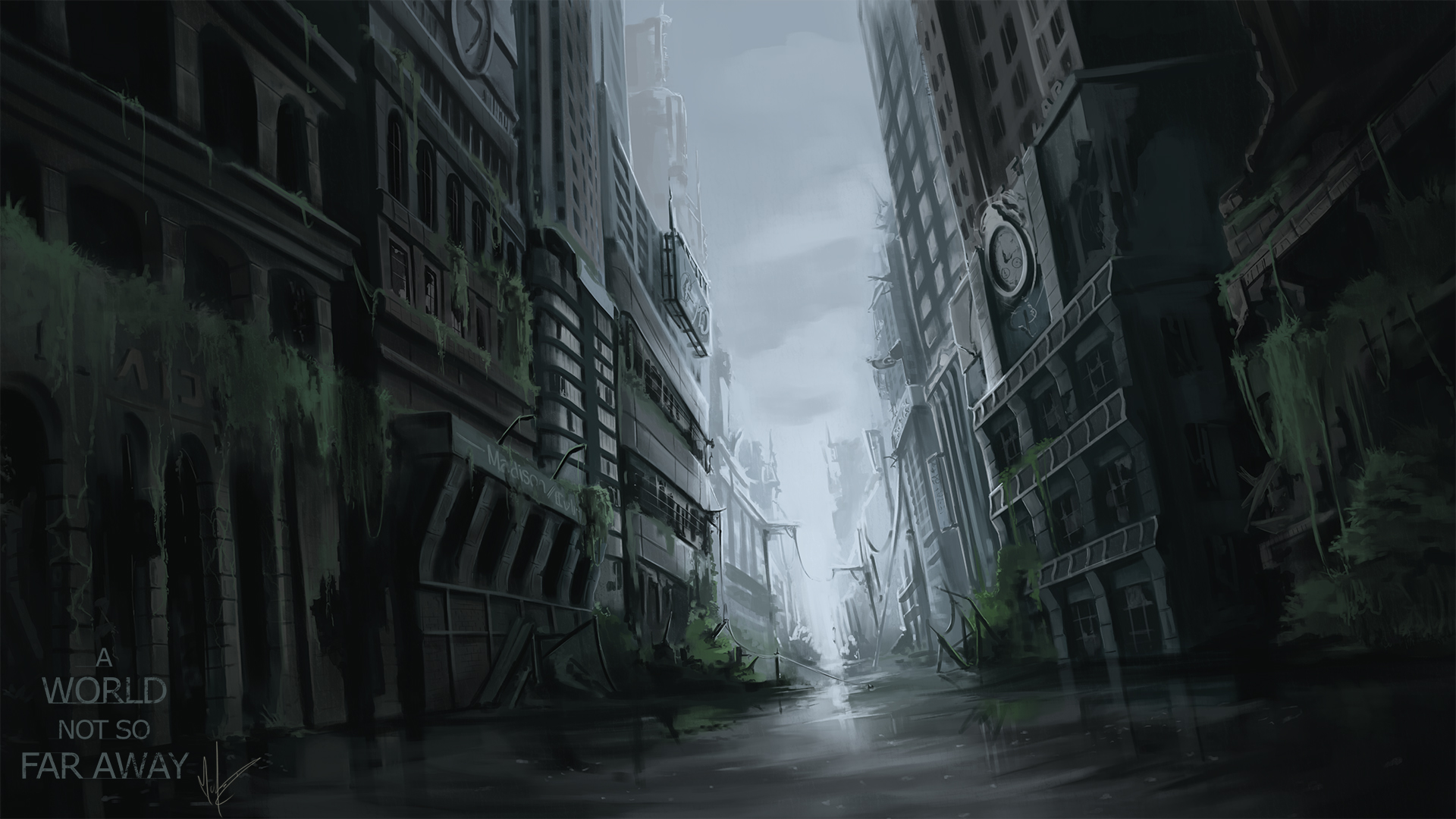 apocalyptic movie and game art