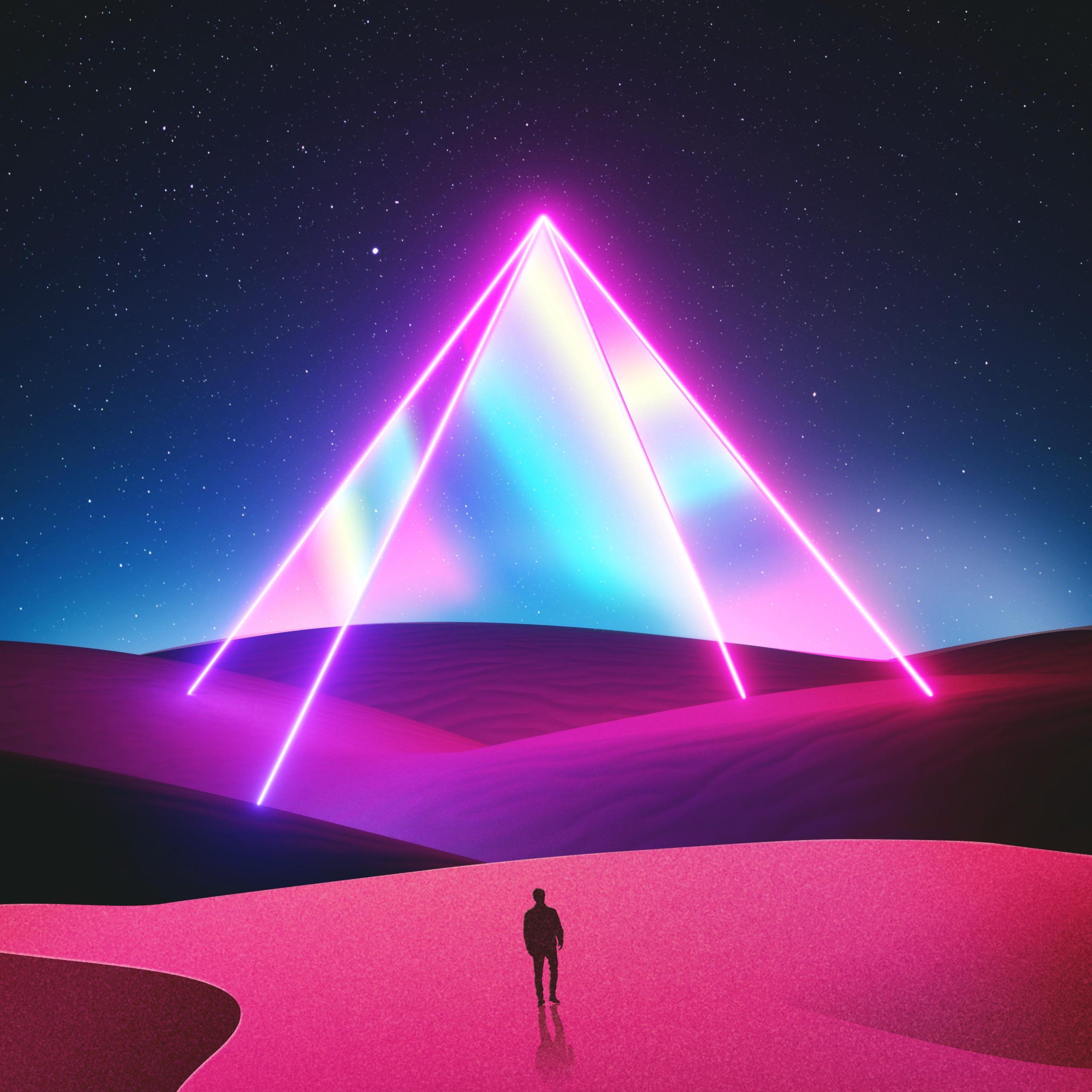 Aesthetic neon world